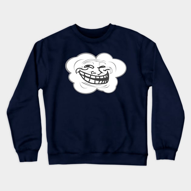 Randall the (Troll) Cloud Crewneck Sweatshirt by marthstewart